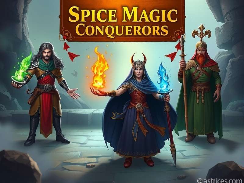 Spice Magic Conquerors Game Banner